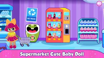 Supermarket Baby Suprise Doll الملصق