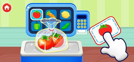 スーパーマーケット ゲーム - 赤ちゃんゲーム 2～5歳 スクリーンショット 1