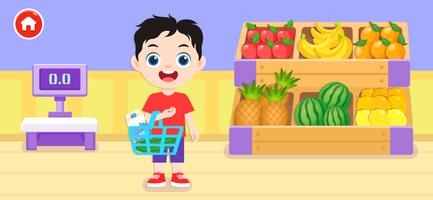 スーパーマーケット ゲーム - 赤ちゃんゲーム 2～5歳 スクリーンショット 3
