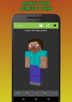 Éditeur de skin ✏️ pour Minecraft Affiche