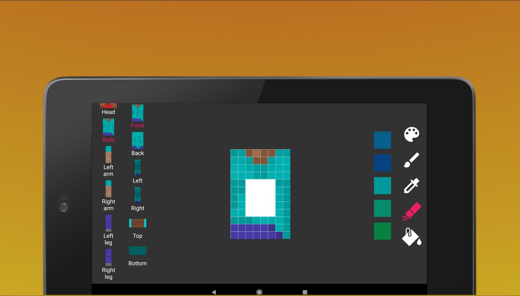 Android 用の Minecraftのスキンエディタ Apk をダウンロード Android 用の Minecraftのスキンエディタ Apk をダウンロード