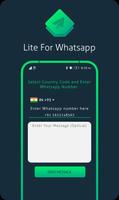 WA lite messanger- wa tools पोस्टर