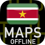 🌏 GPS Maps of Suriname : Offline Map Navigation