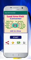 Land Area Unit Converter Affiche