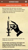 Schwarzmagische Zaubersprüche Plakat