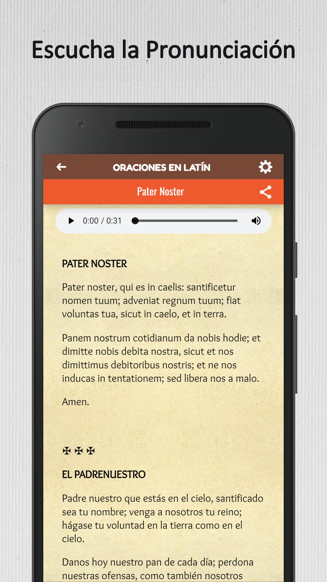 Descarga de APK de Oraciones Latín-Español para Android