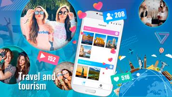 InsTravel - Get Followers by Using Nice Posts Plakat