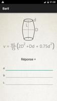 Volume Calculatrice capture d'écran 1