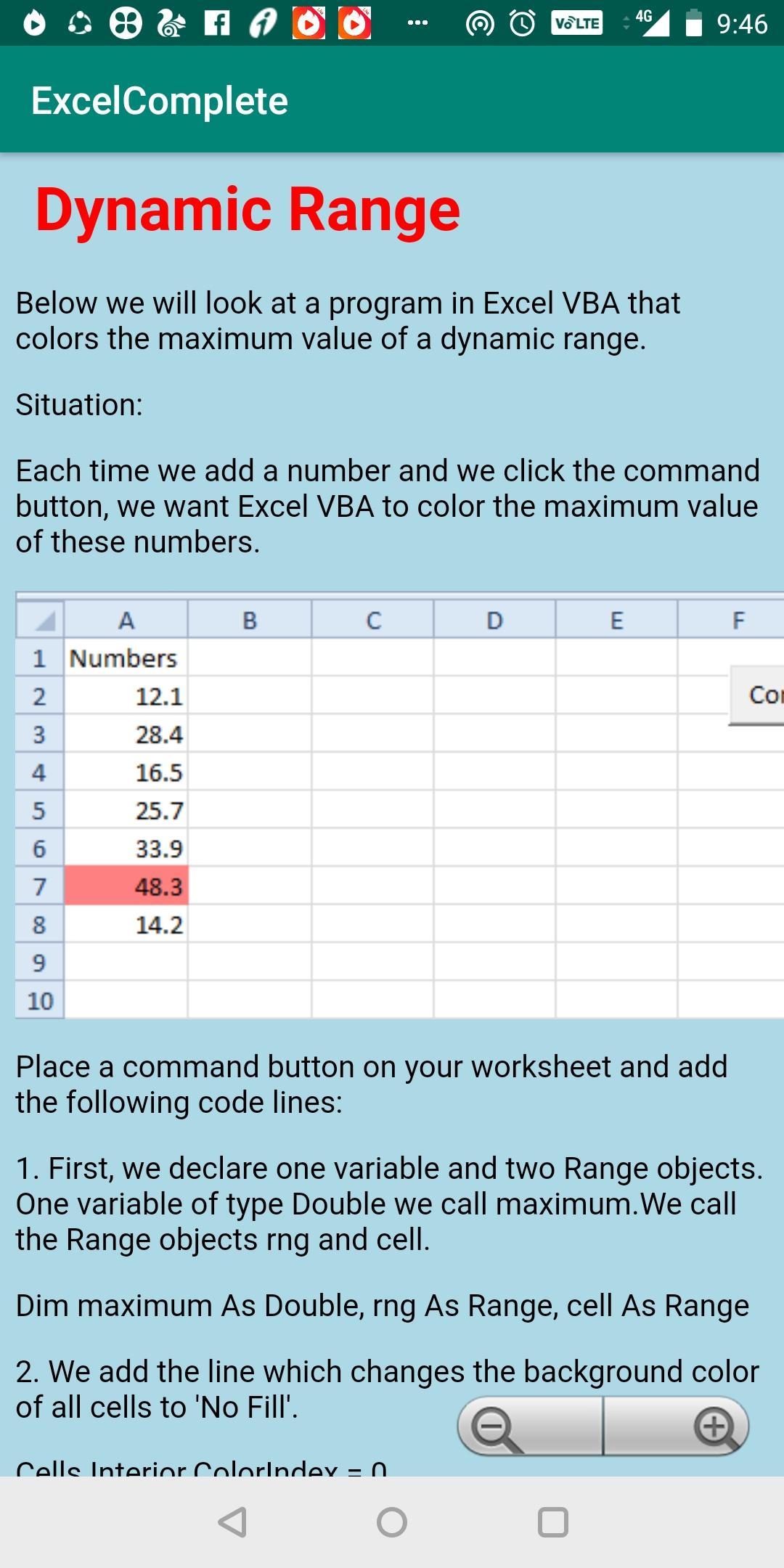 Advance Excel Using Vba For Android Apk Download