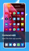 Messenger Lite, Tik Lite, Whats Lite App اسکرین شاٹ 1