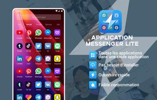Application Messenger Lite Affiche