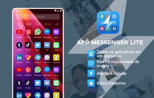 App Messenger Lite Cartaz