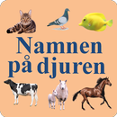Animals names in Swedish APK