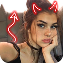 Devil Horn Photo Editor | Neon Horns Devil APK