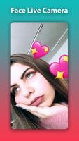 Face live camera photo filters emojis stickers تصوير الشاشة 2