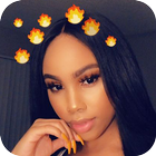 Live Face Camera Free cute & funny motion sticker أيقونة