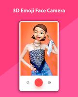 3D Emoji Face Camera Affiche