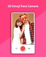 3D Emoji Face Camera - Emoji Head Stickers screenshot 1