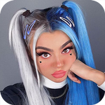 Hair color editor icon