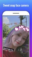 Sweet Face Camera الملصق