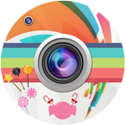 Selfie Camera Sweet Collage Ca ícone