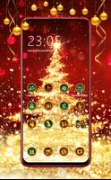 Bling Christmas Tree Plakat