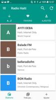 Stations de radio capture d'écran 1