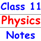 Class 11 Physics Notes icône