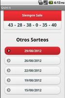 Quini6 Resultados syot layar 1