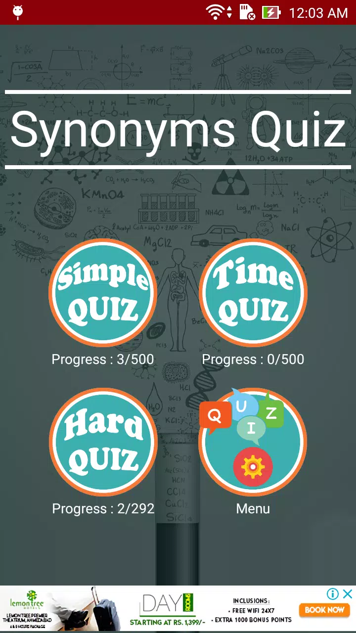 Random Synonym Quiz::Appstore for Android