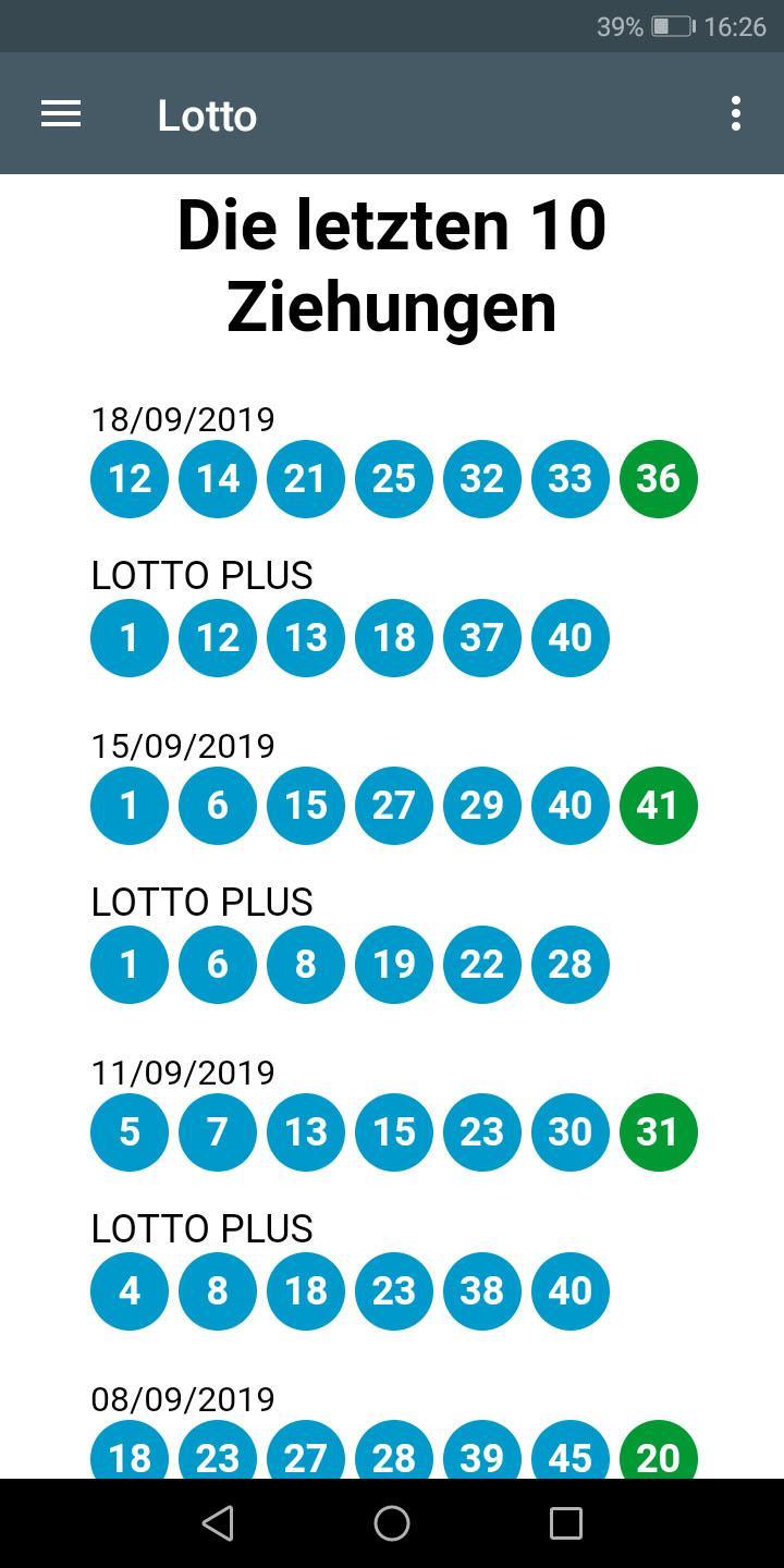 Lottozahlen