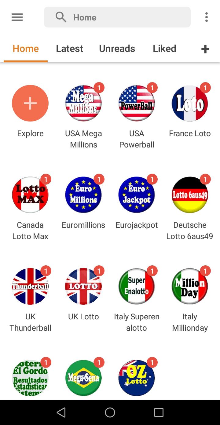 Mega Millions, Powerball & Other Lottery Results for Android - APK Download