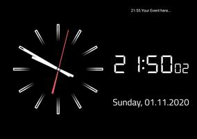 برنامه‌نما Clock عکس از صفحه