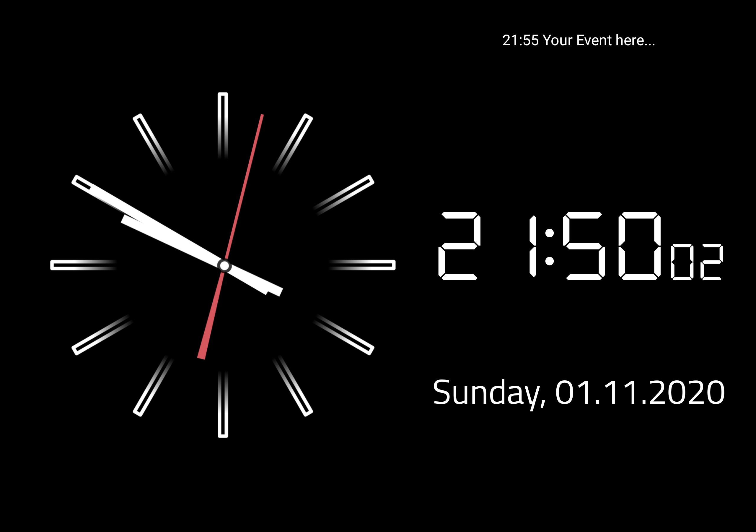 Analog & Digital Clock Screensaver for Android - APK Download