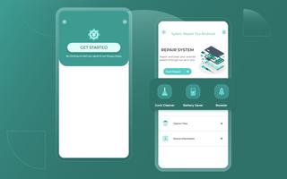 Repair System For Android & Speed Booster Affiche
