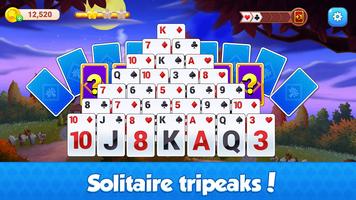 Tripeaks Solitaire Farm Affiche