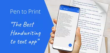 PenToPrint Handwriting to text