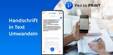 PenToPrint Handschrift in Text