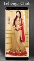 Lehenga Choli Photo Suit Editor Affiche