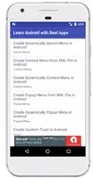 Learn Android with Real Apps Ekran Görüntüsü 3