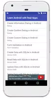 Learn Android with Real Apps Ekran Görüntüsü 4