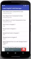 Learn Angular 5 with Real Apps Cartaz