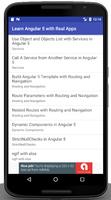 برنامه‌نما Learn Angular 5 with Real Apps عکس از صفحه