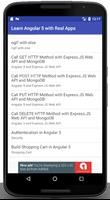 برنامه‌نما Learn Angular 5 with Real Apps عکس از صفحه