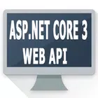 Learn ASP.NET Core 3 Web API with Real Apps icono