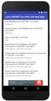 Learn ASP.NET Core MVC with Re capture d'écran 3