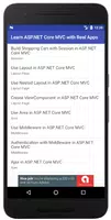 Learn ASP.NET Core MVC with Re تصوير الشاشة 2