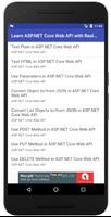 Learn ASP.NET Core Web API wit पोस्टर