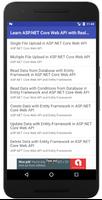 Learn ASP.NET Core Web API wit capture d'écran 1