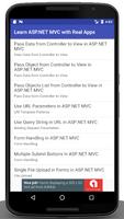 Learn ASP.NET MVC with Real Ap โปสเตอร์